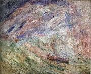 James Ensor Christ Calming the Storm France oil painting artist